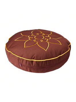Lotus Mugwort Round Meditation Cushion 莲花艾草小圆蒲团