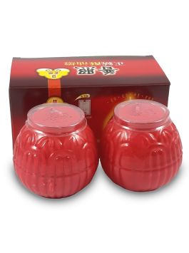 Butteroil Red Lamp - 1 Day 小莲花红酥油灯 - 1天 (2 Pieces 粒)